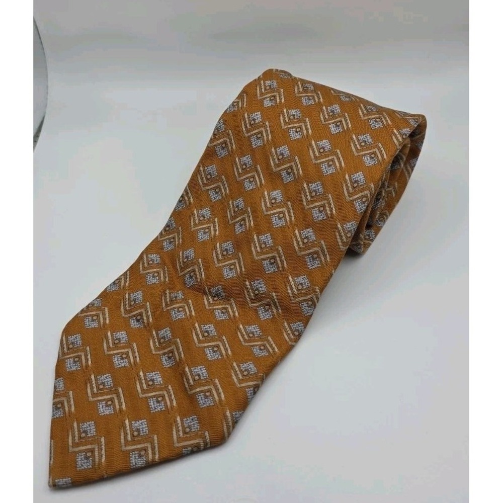 VALENTINO Cravatte Men's Tie Multicolored Made in‎ Italy 100% Silk VINTAGE